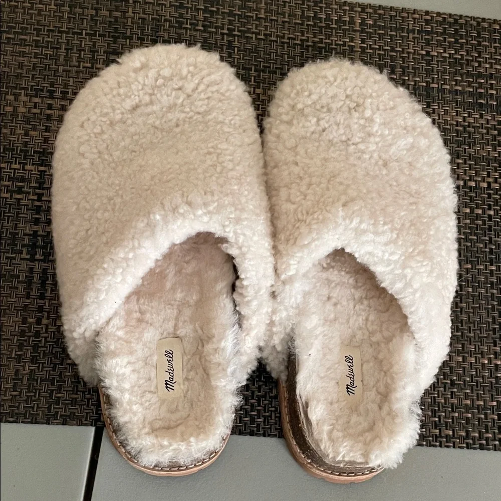 Madewell The Layne Clog Mule in Shearling - Picture 7 of 8